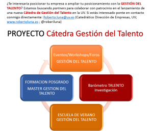Gestión del Talento Roberto Luna Catedrático de Dirección de Empresas
