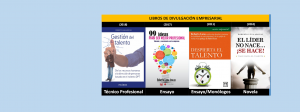 Libros del catedrático en dirección de empresas & gestión del talento Roberto Luna