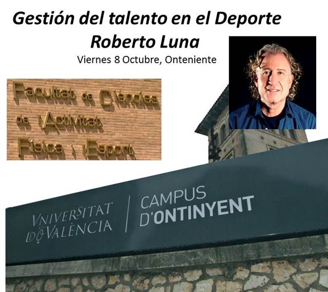 Conferencia Roberto Luna Onteniente Talento y Deporte