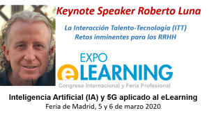 Talento-tecnología. Conferencia de Roberto Luna en Expoelearning.