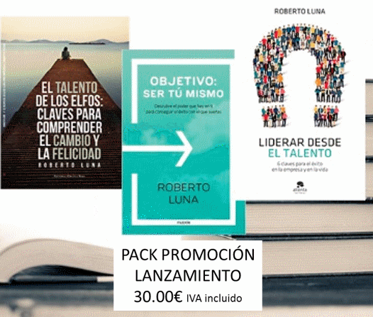 Promo 3 libros Roberto Luna